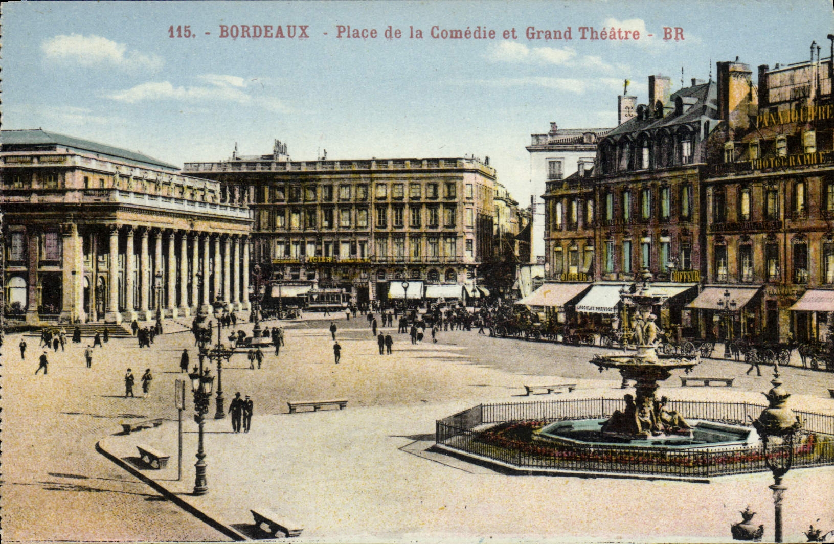 Bordeaux - Place de la Comédie et Grand Théâtre — BR — n°115