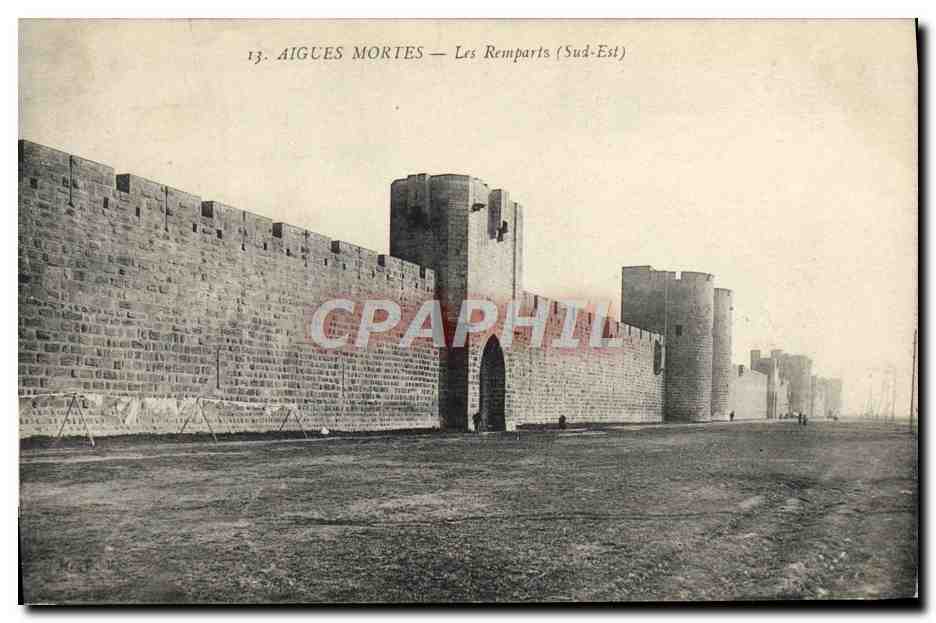 Aigues Mortes — The Walls (Southeast)