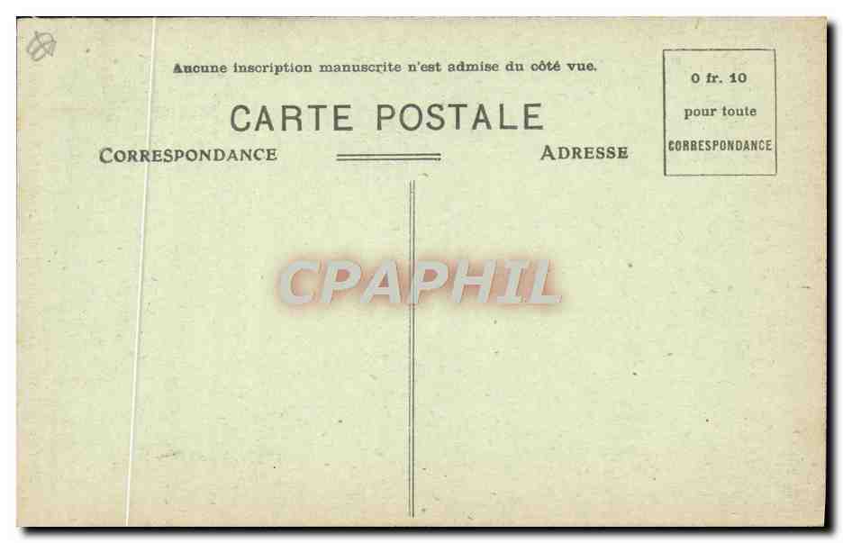 CPA Toulouse Tour De I'Hotel D'Assezat — Verso