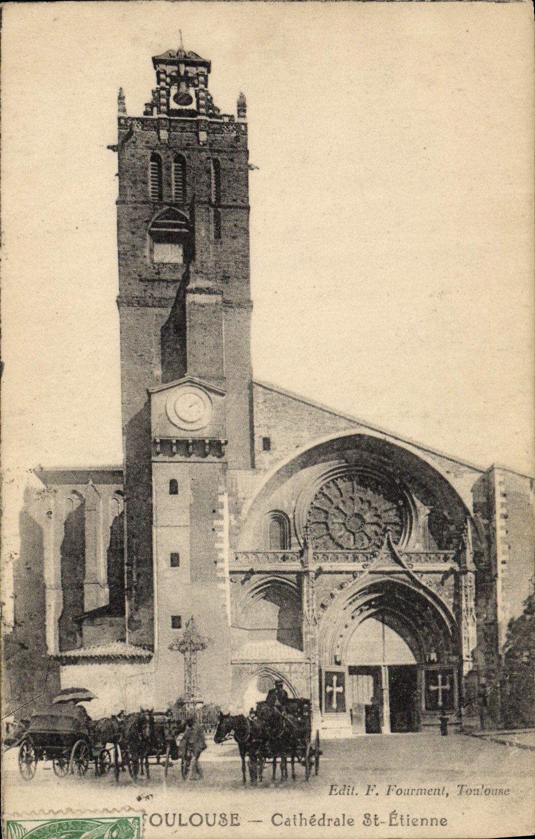 CPA Toulouse Cathedrale St Etienne