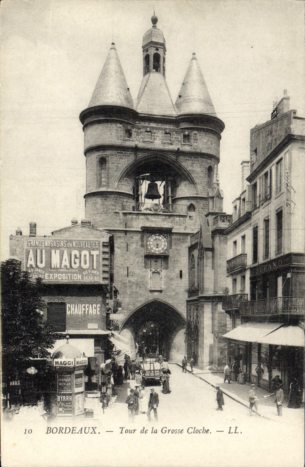 CPA Bordeaux Tour De La Grosse Cloche Au Magot