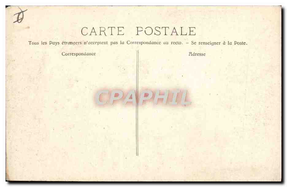 CPA Le Pont Du Gard — Rückseite