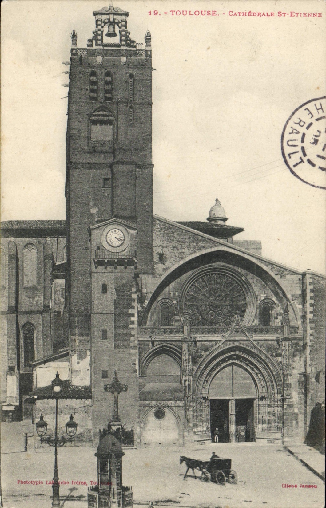Toulouse - Cathédrale Saint-Étienne — Phototypie Lalouche Frères, Toulouse, n°19