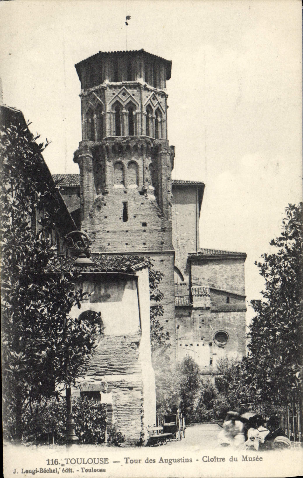 CPA Toulouse Tour Des Augustins Cloitre Du Musee