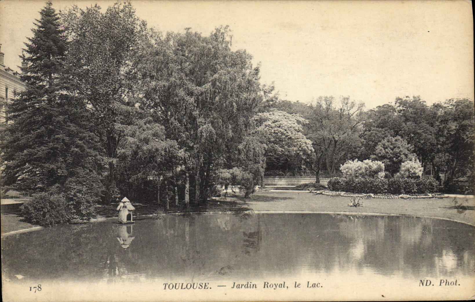 Toulouse — Jardin Royal, le Lac — ND. Phot. n°178