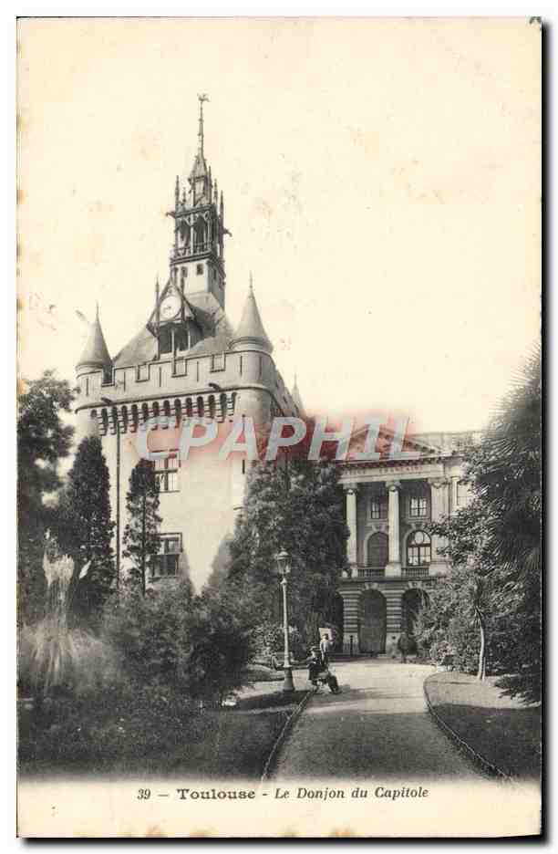 CPA Toulouse Le Donjon Du Capitole