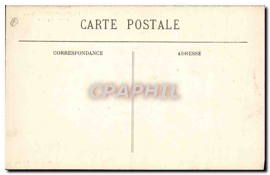 CPA Toulouse Saint Sernin St Miegeville — Verso