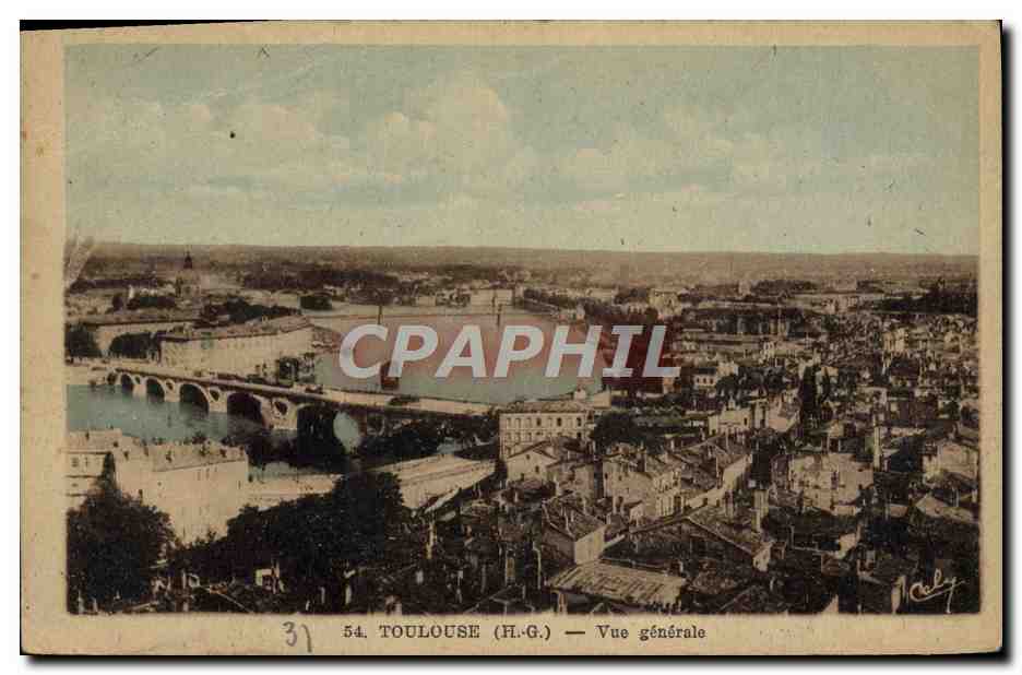 CPA Toulouse Vue Generale
