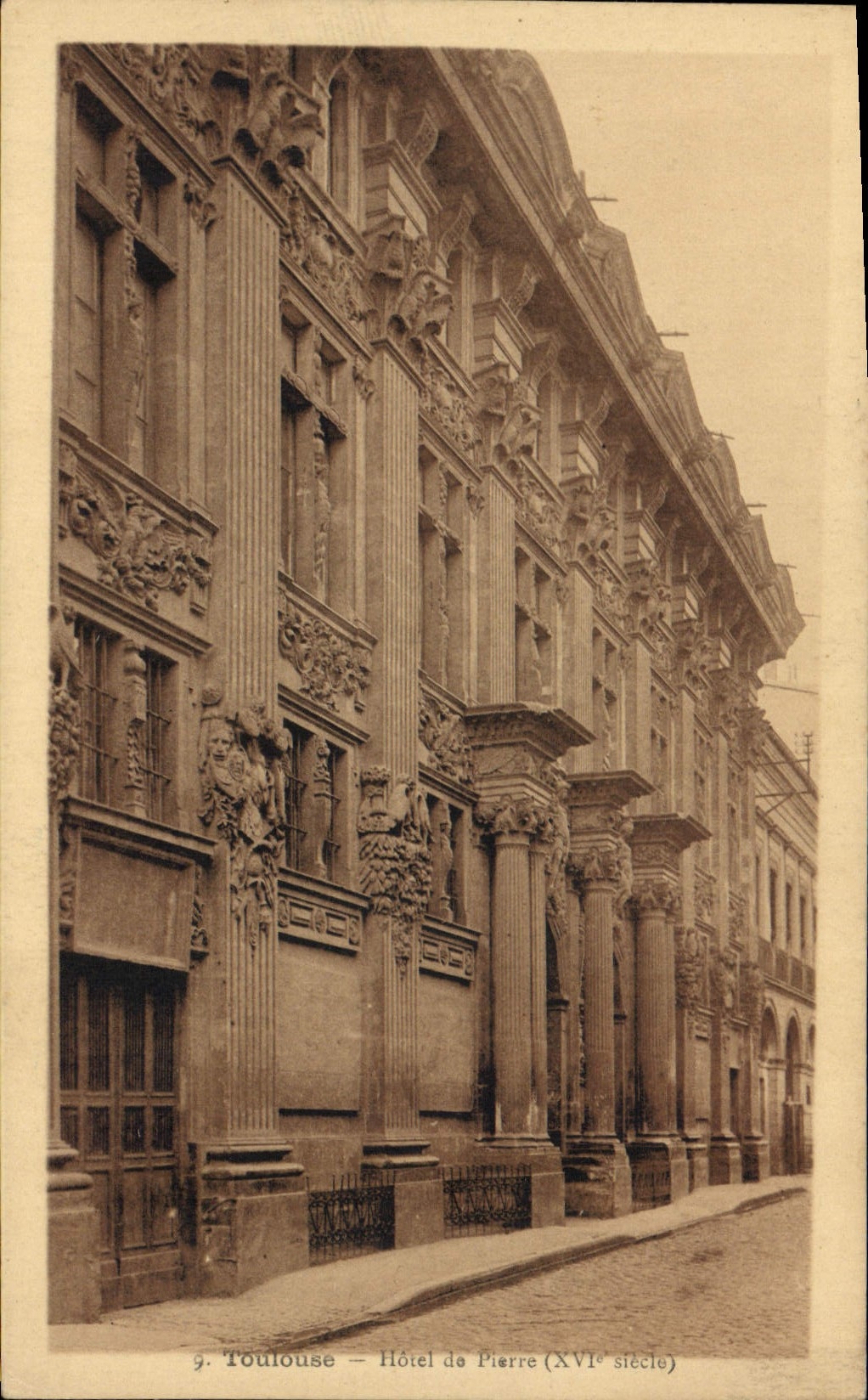 Toulouse — Hôtel de Pierre (XVIe siècle) — Éditeur Marquet, rue Taurard