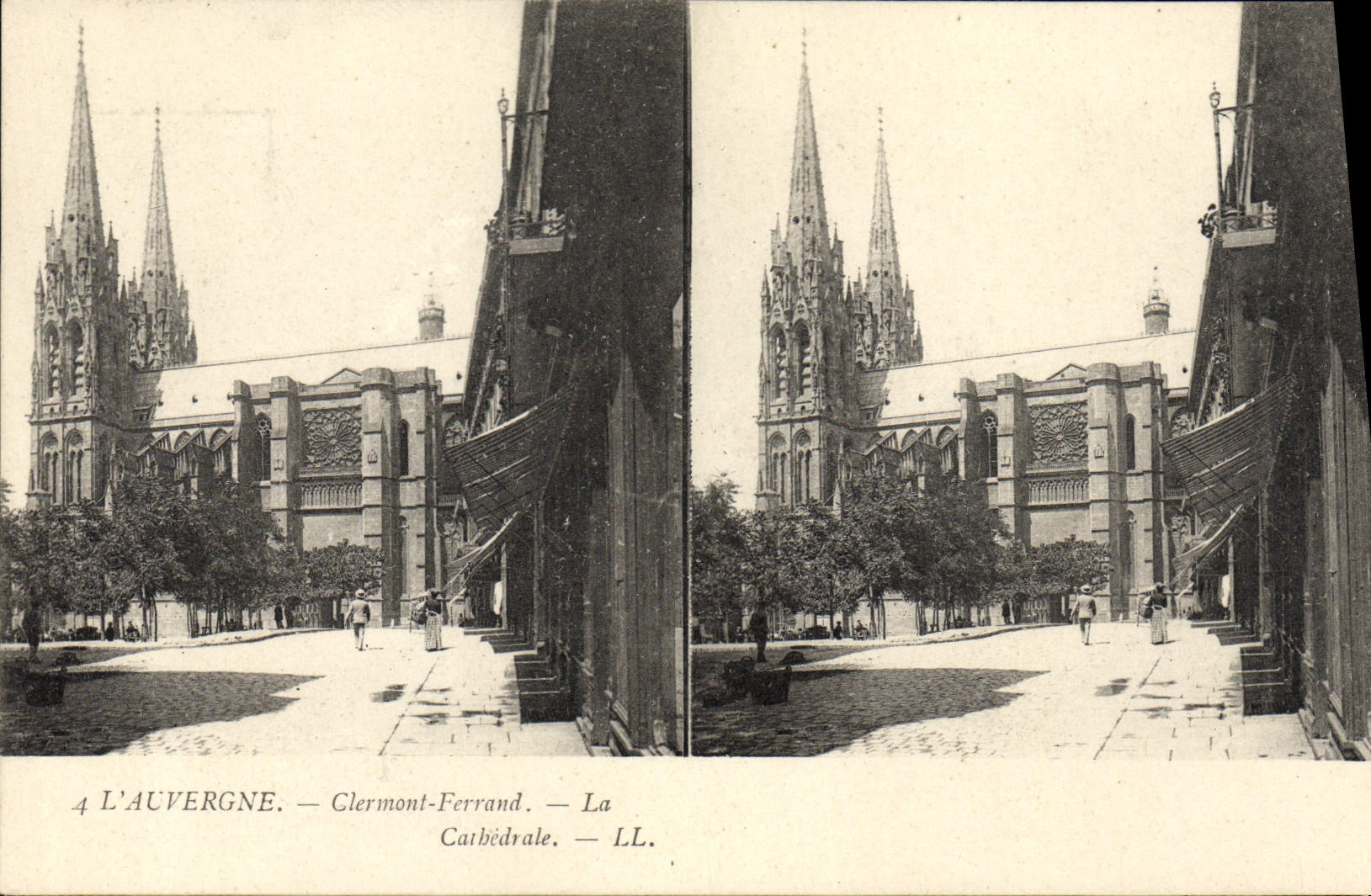 CPA L'Auvergne Clermont Ferrand Carhedrale