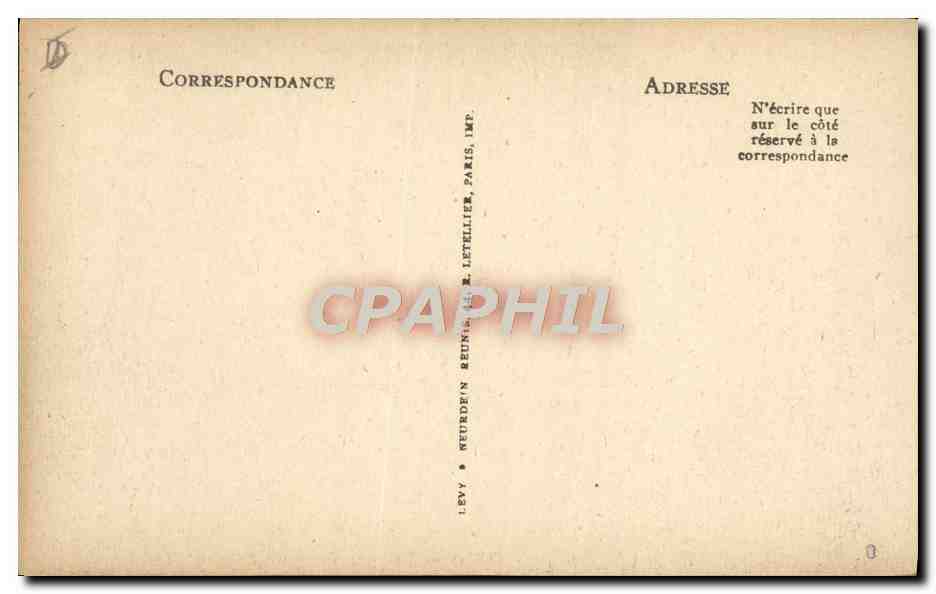 CPA Aigues Mortes La Tour Carbonniere  — Rückseite