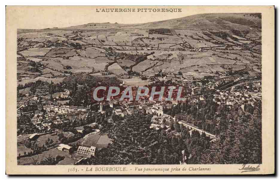 CPA La Bourboule Vue Panoramique Prise De Charlannes