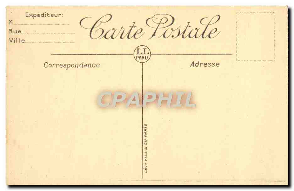 CPA Boulogne Sur Mer La Nouvelle Poste — Rückseite