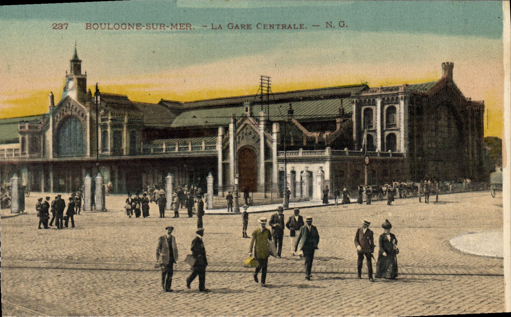 Boulogne-sur-Mer — La Gare Centrale — N.G. — N° 237