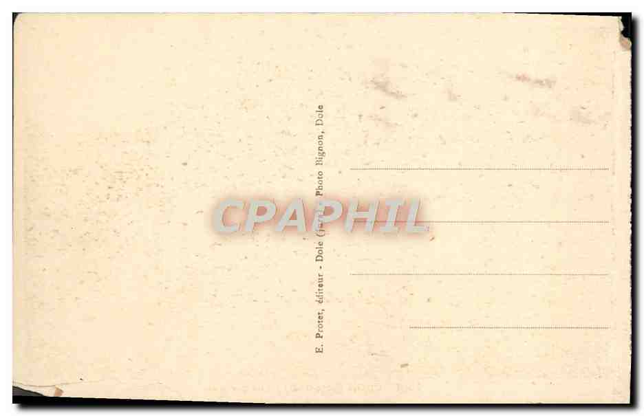 CPA Dijon Vue Generale — Rückseite