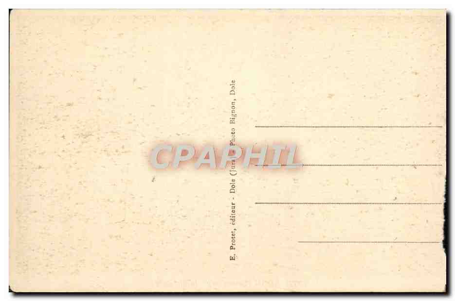 CPA Dijon Jardin Darcy — Verso