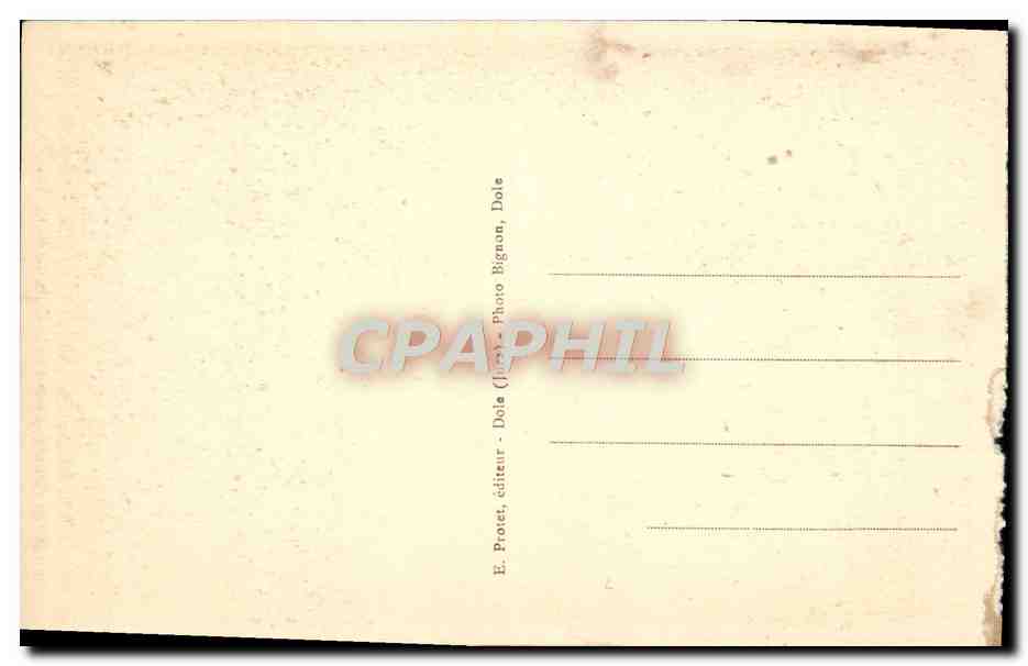 CPA Dijon Eglise Notre Dame Les Chimeres — Verso