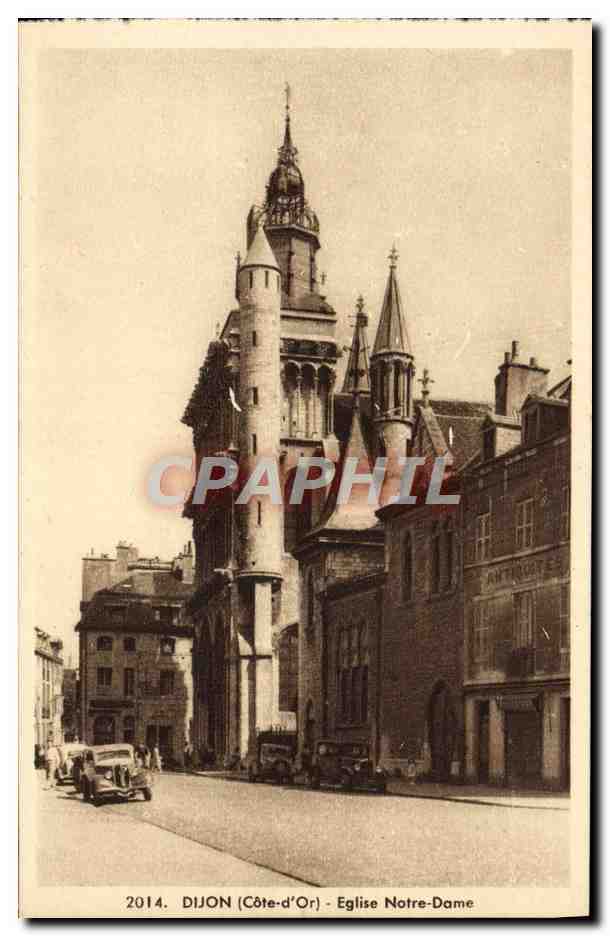 CPA Dijon Eglise Notre Dame