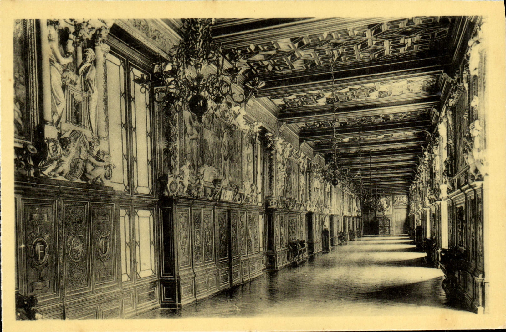 Schloss Fontainebleau — Galerie François Ier — Ausgabe der Nationalmuseen