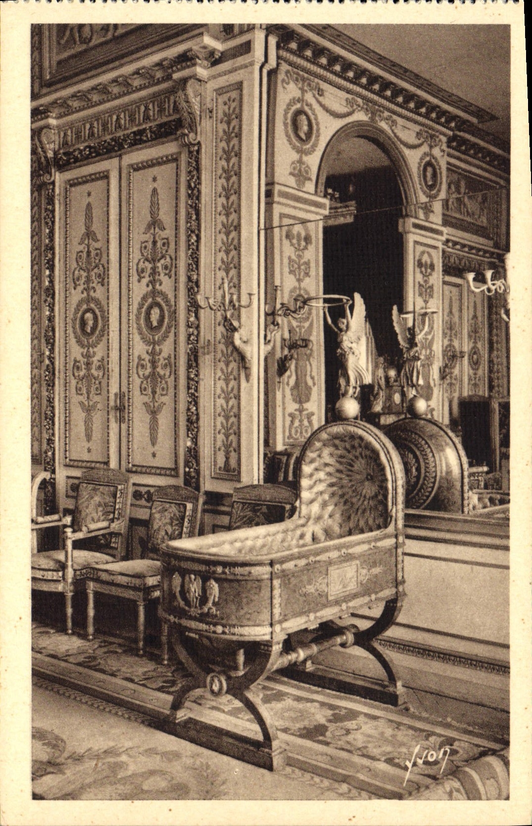 Fontainebleau — Culla del Re di Roma — Edizioni d'Arte Yvon