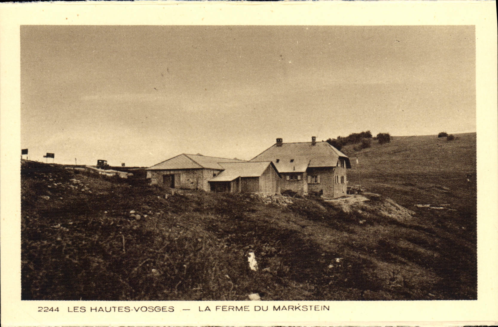 CPA Les Hautes Vosges La ferme du Marksteinn