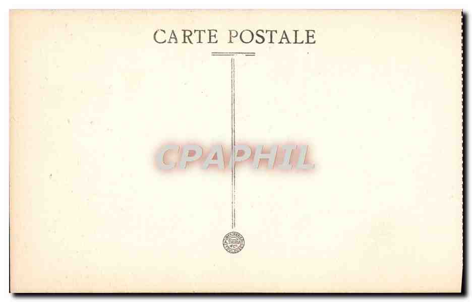 CPA Cathedrale De Frejus La Sainte Famille — Back