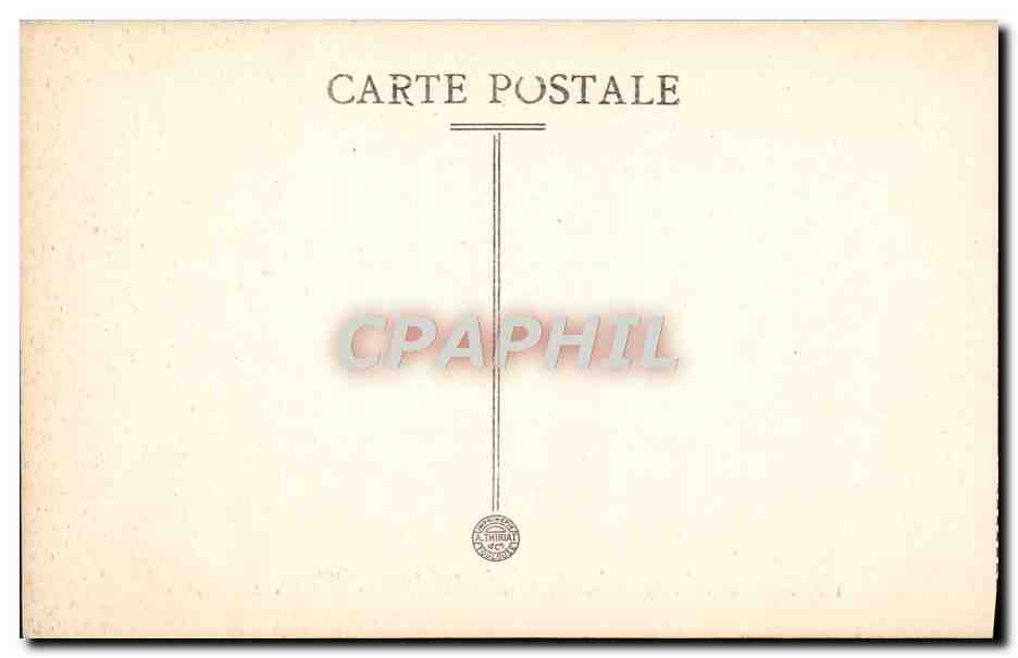 CPA Cathedrale De Frejus Et Son Cloitre Plafond unique Entre les corbeaux peintures sur bois  — Rückseite