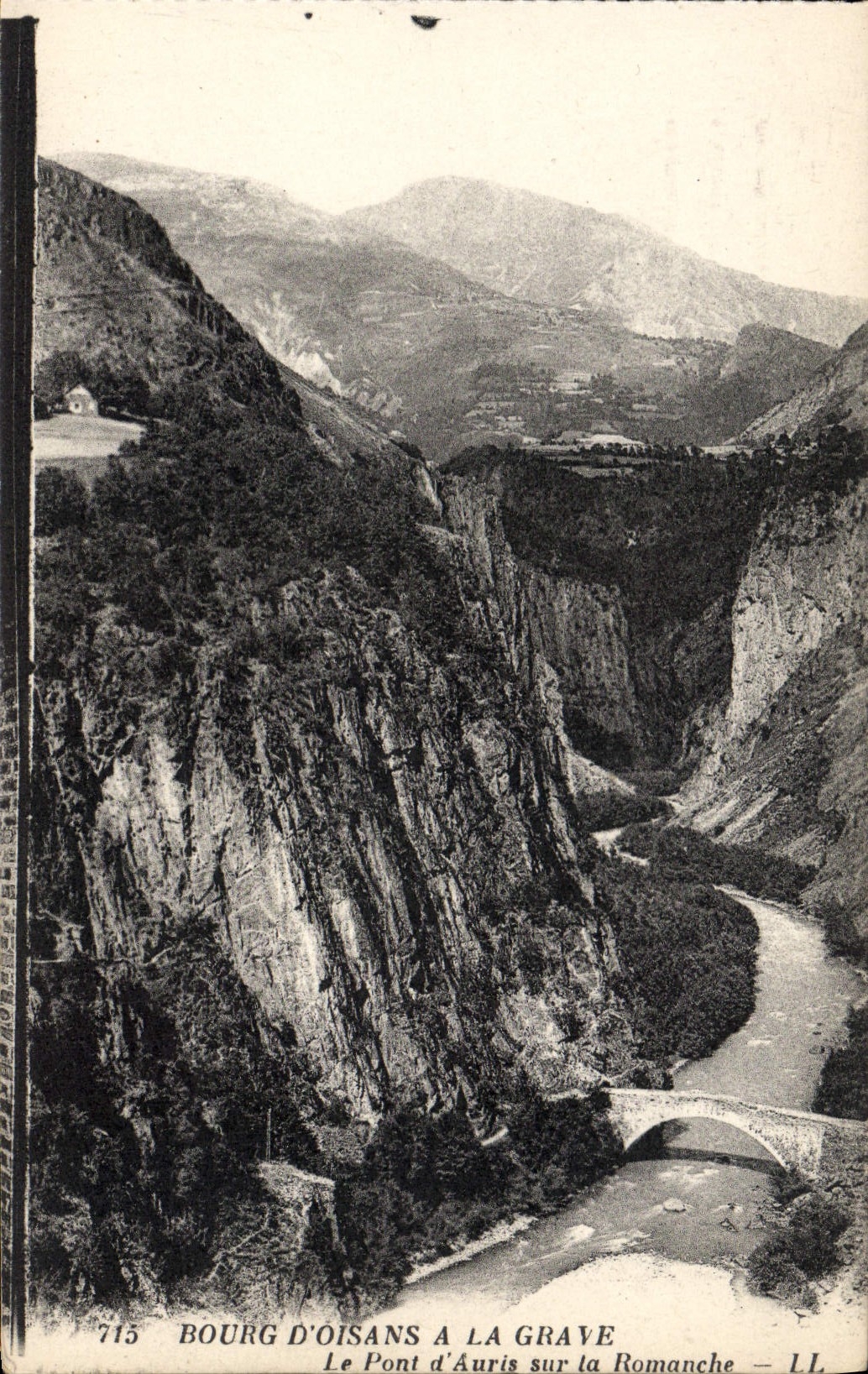 Bourg d'Oisans à La Grave — Le Pont d'Auris sur la Romanche — LL