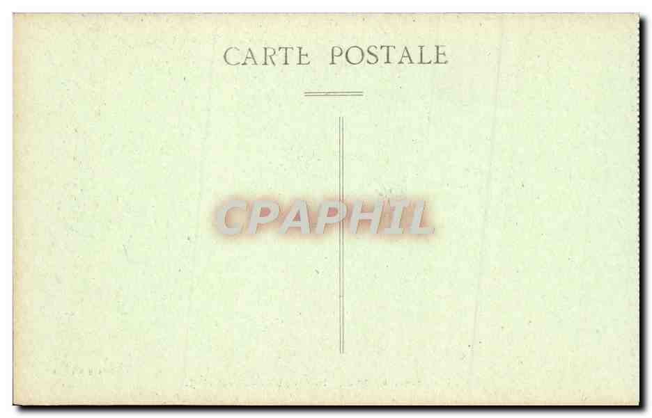 CPA Pau Chateau La chambre de Jeanne d'Albret — Rückseite