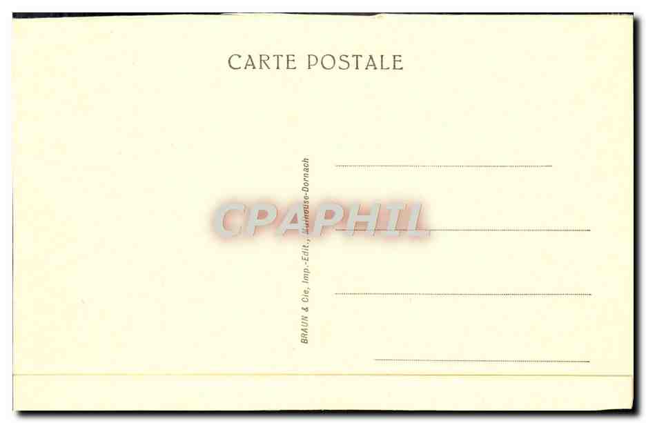 CPA Plombieres Les Bains Vue Generale Prise De La Chapelle St Jopseh — Verso