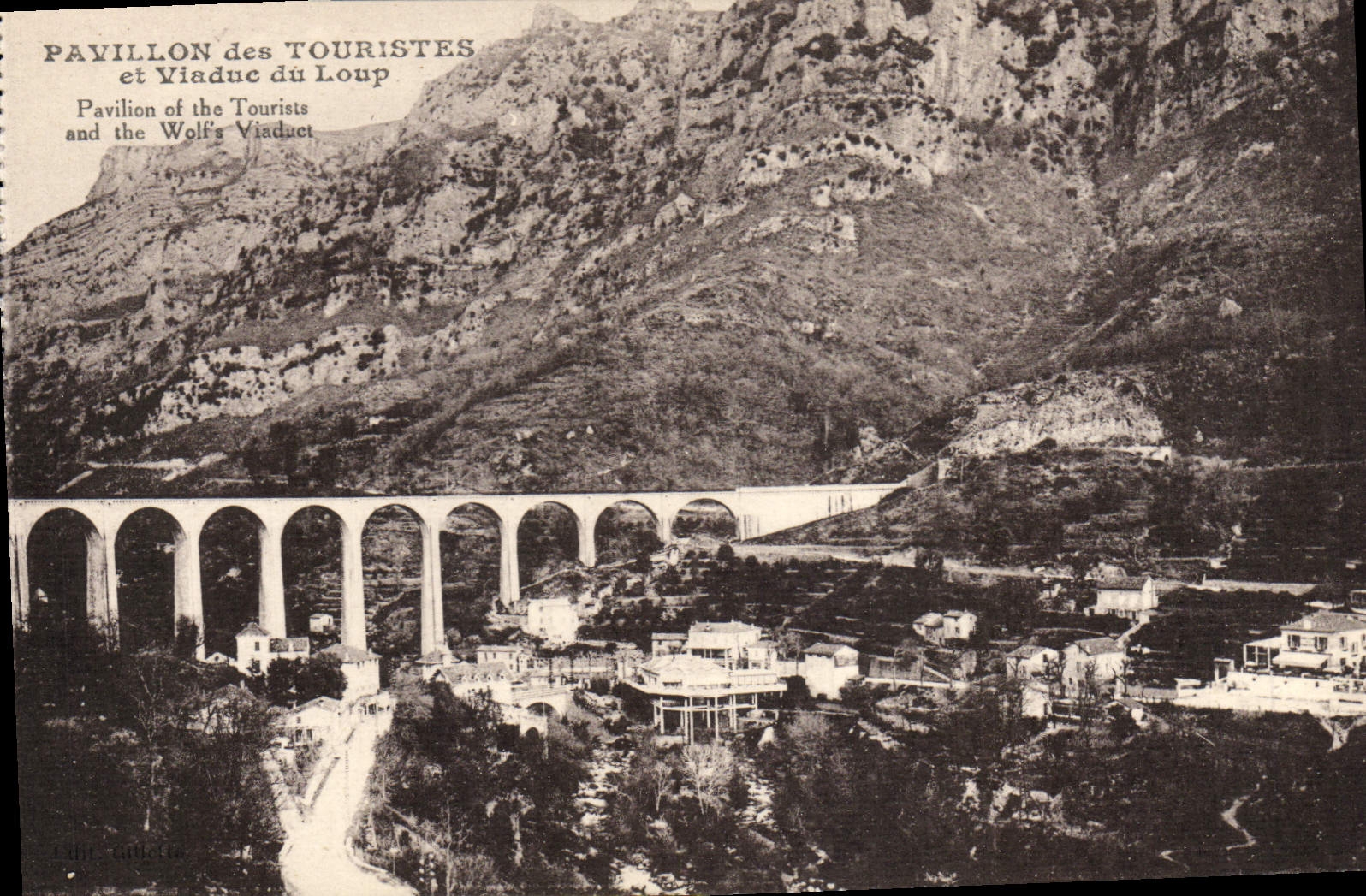 CPA Pavillon des Touristes et Viaduc Du Loup