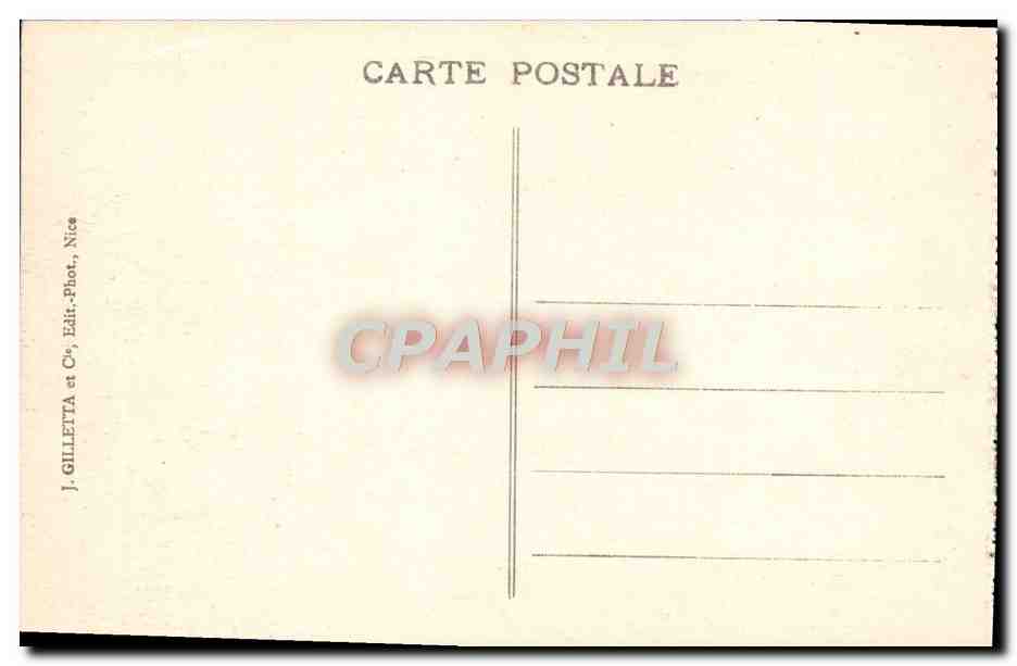 CPA Pavillon des Touristes et Viaduc Du Loup — Rückseite