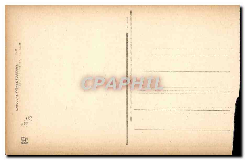CPA Pau Le Chateau Henri IV Entree principale — Verso