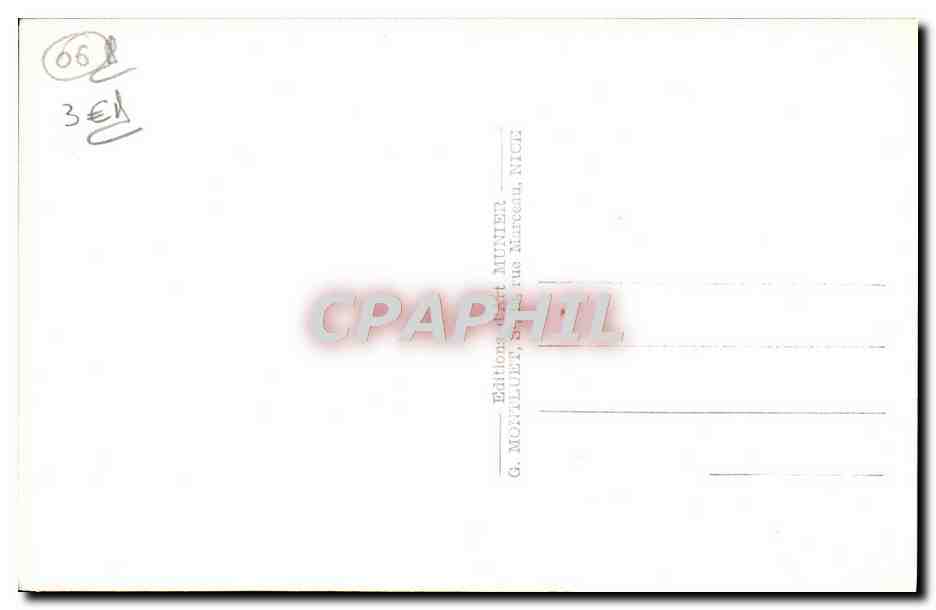 CPA Beaulieu Sur Mer Vue Generlae Et St Jean Cap Ferrat — Verso