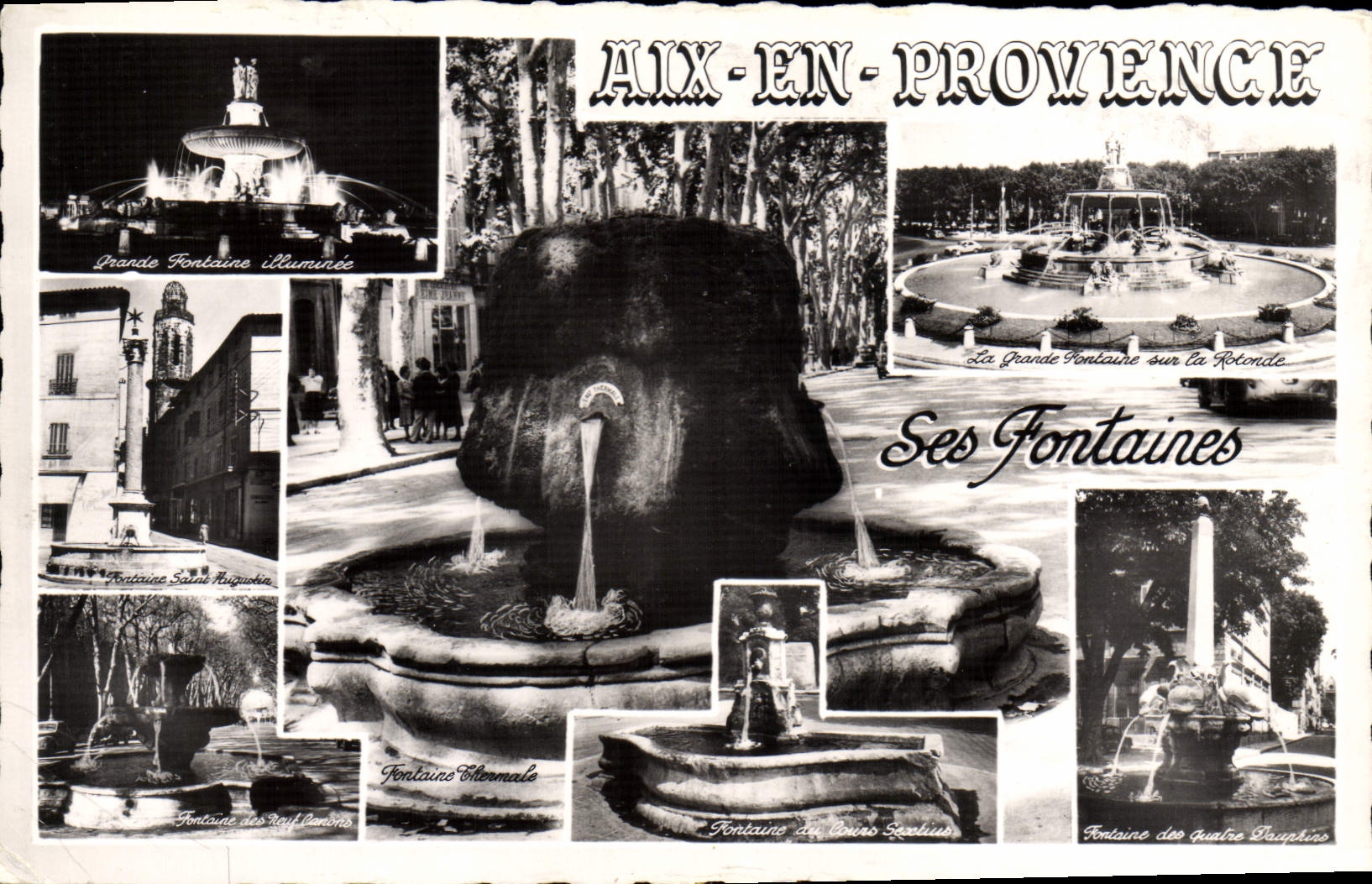 Aix-en-Provence — Ses Fontaines — Éditions Glapier