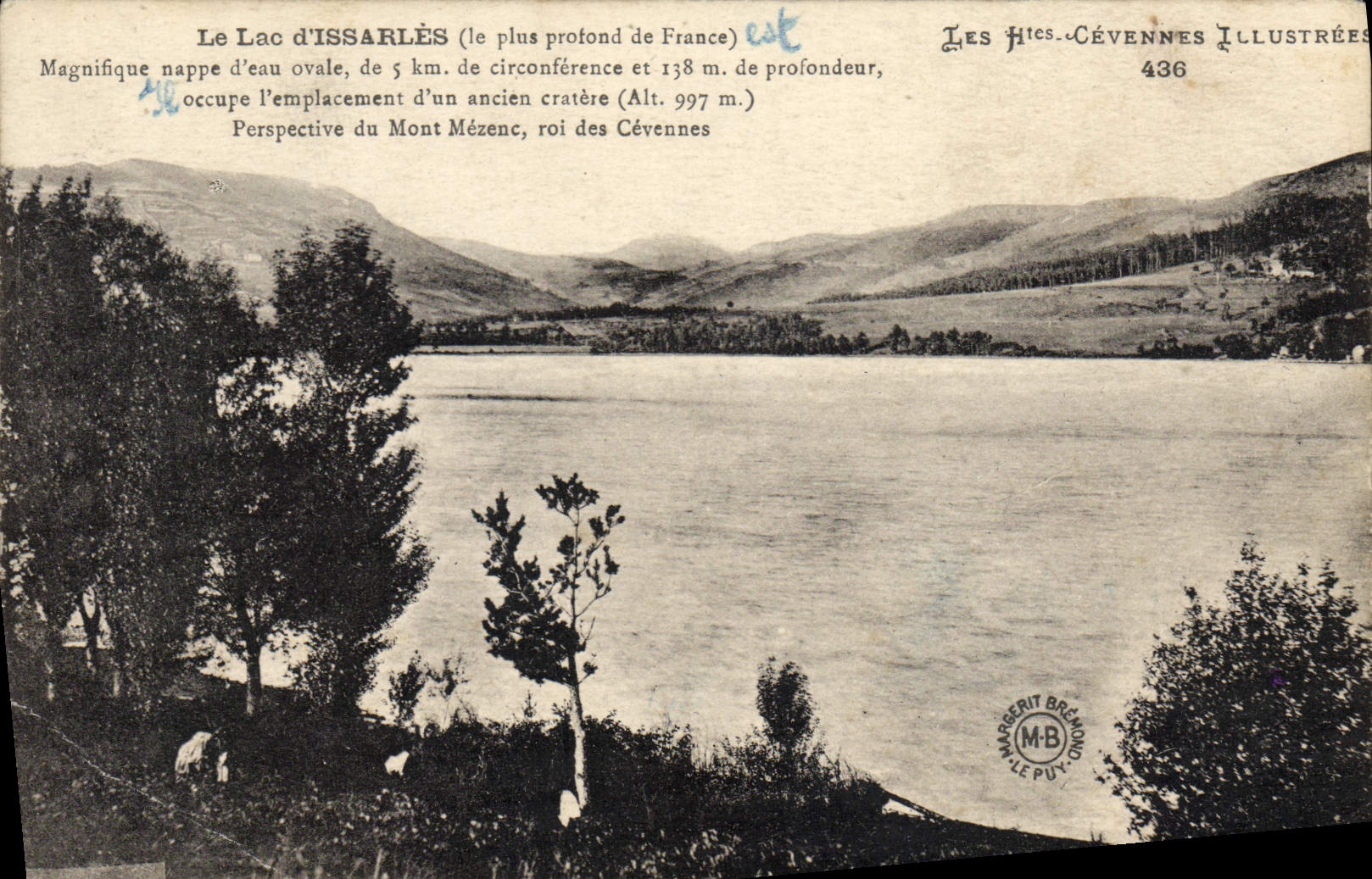 Le Lac d'Issarlès (le plus profond de France) — Les Hautes-Cévennes Illustrées n°436