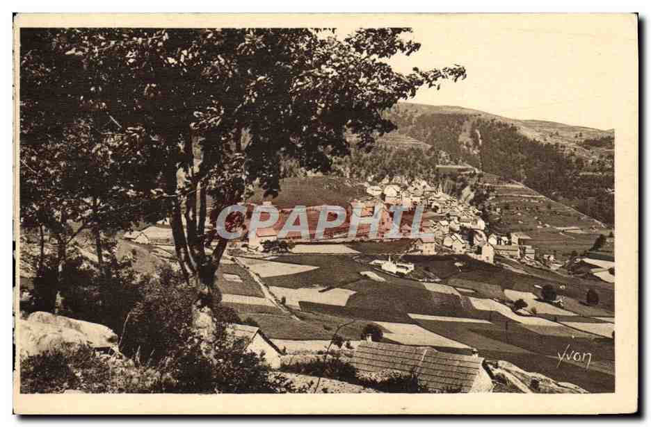 CPA Gorges Du Cians Le Village De Beuil Terminus D'Excursion