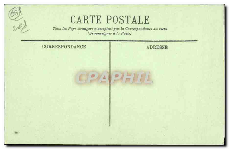CPA Beaulieu La Petite Afrique — Verso