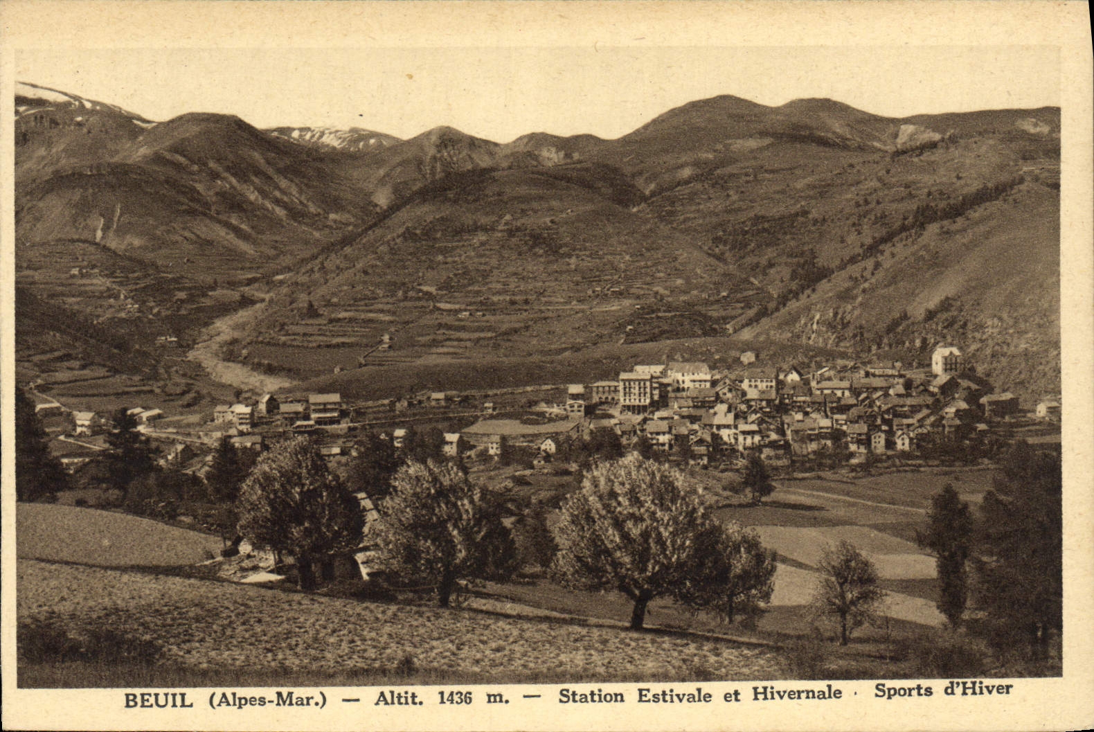 CPA Beuil Station Estivale et Hivernale