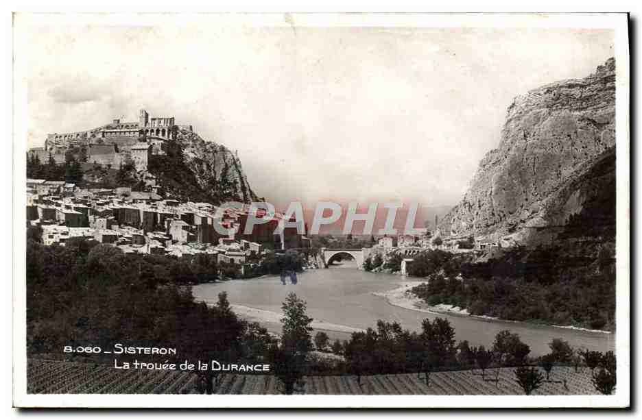 CPA Sisteron La Trouee de la Durance