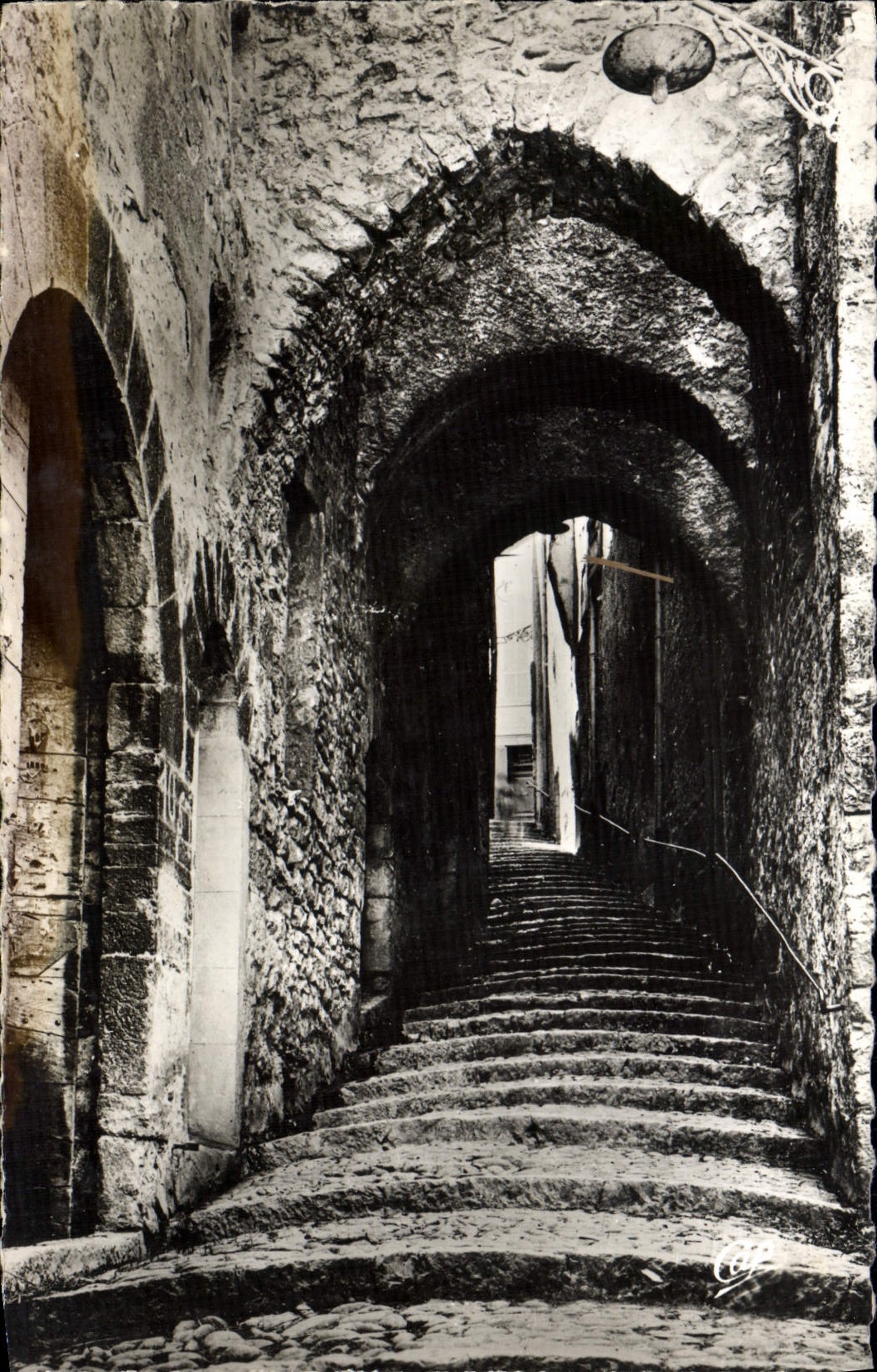 Rue Longue Andronne — Sisteron — Real-Photo-Cie des Arts Photomécaniques