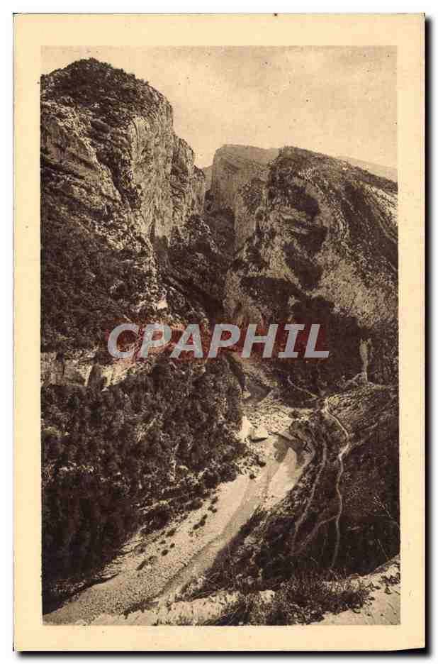 Die Gorges du Verdon — Castellane (2160 ft. Höhe) — Sommerstation — Édition Bonnotoux et Domenge