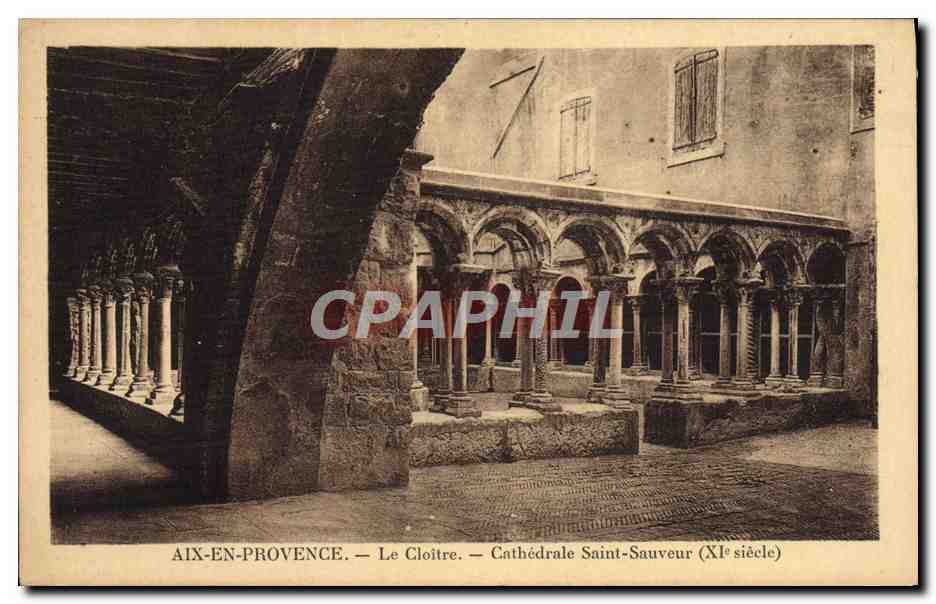 Aix-en-Provence — Le Cloître — Cathédrale Saint-Sauveur (XIe siècle)