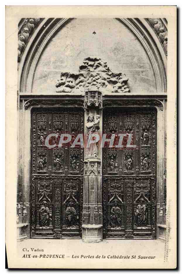 Aix-en-Provence — Les Portes de la Cathédrale St Sauveur — Cl. Vadon