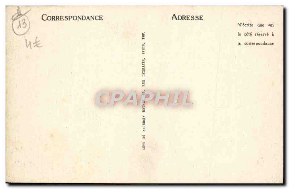 Aix-en-Provence — Cathédrale Saint-Sauveur — L.L. — n°52 — Verso
