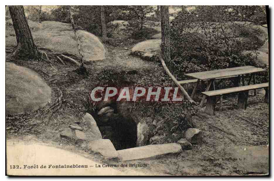 Forêt de Fontainebleau — La Caverne des Brigands — Édition Artifices L. N.