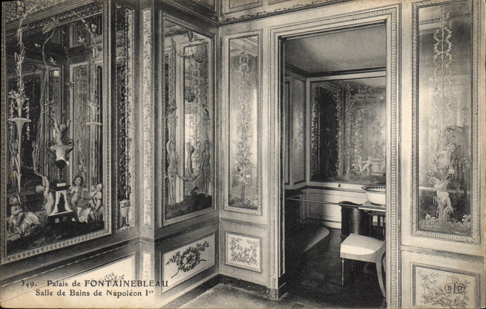 Schloss Fontainebleau — Badezimmer von Napoleon I. — n° 349