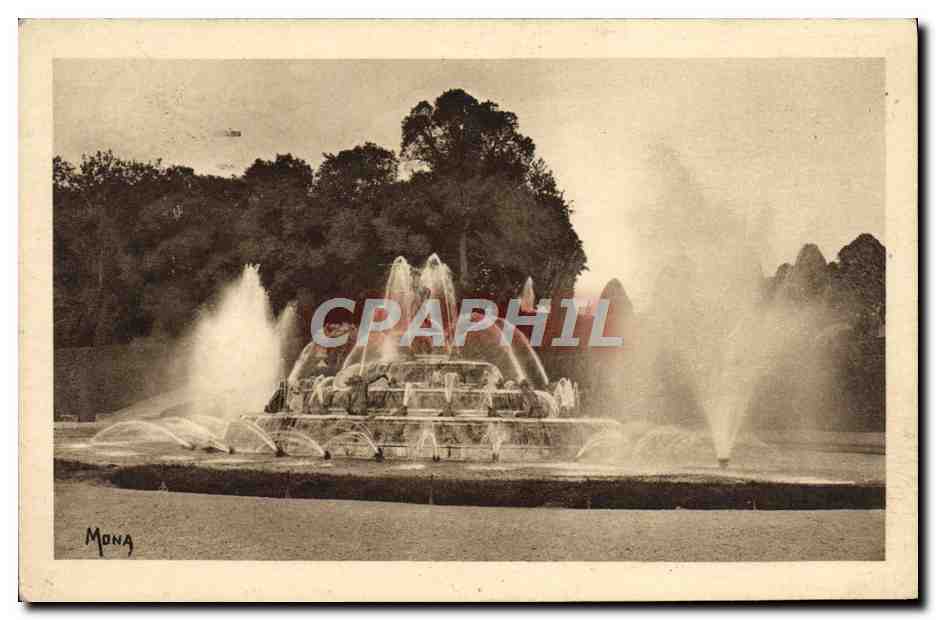 CPA Palais De Versailles Le bassin de Latone Grandes eaux 