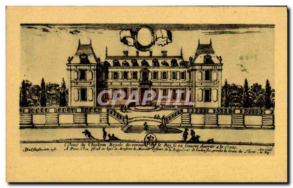 CPA Versailles Pavillon de chasse de louis XIII