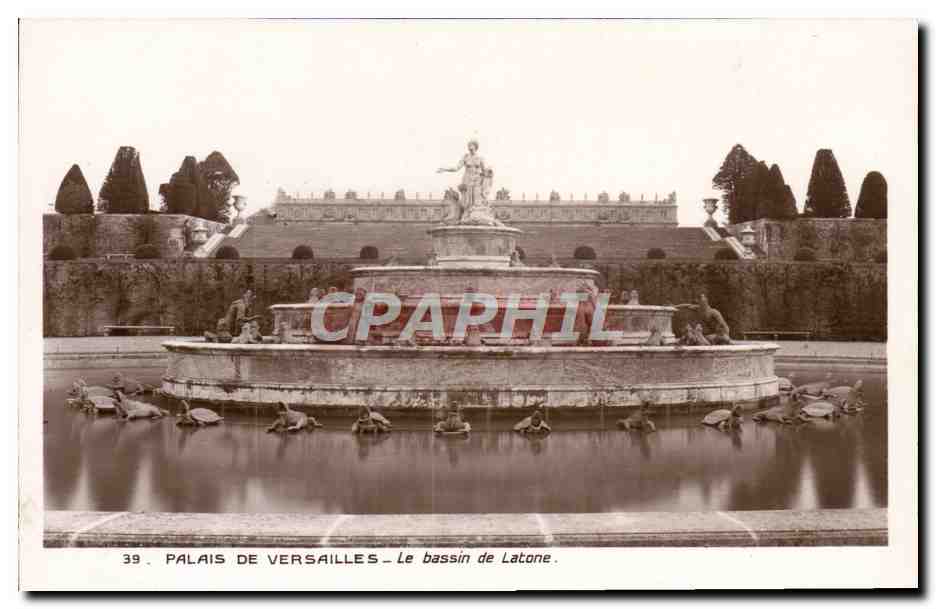 Palais de Versailles — Le bassin de Latone — Édition des Musées Nationaux